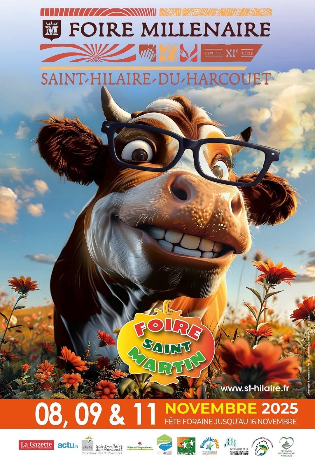 Affiche Foire St Martin 2025