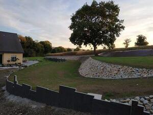 Aménagement terrain en pente