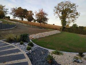 Création jardin en terrasse - Cuves