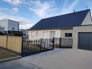 Zone de stationnement et revêtement drainant